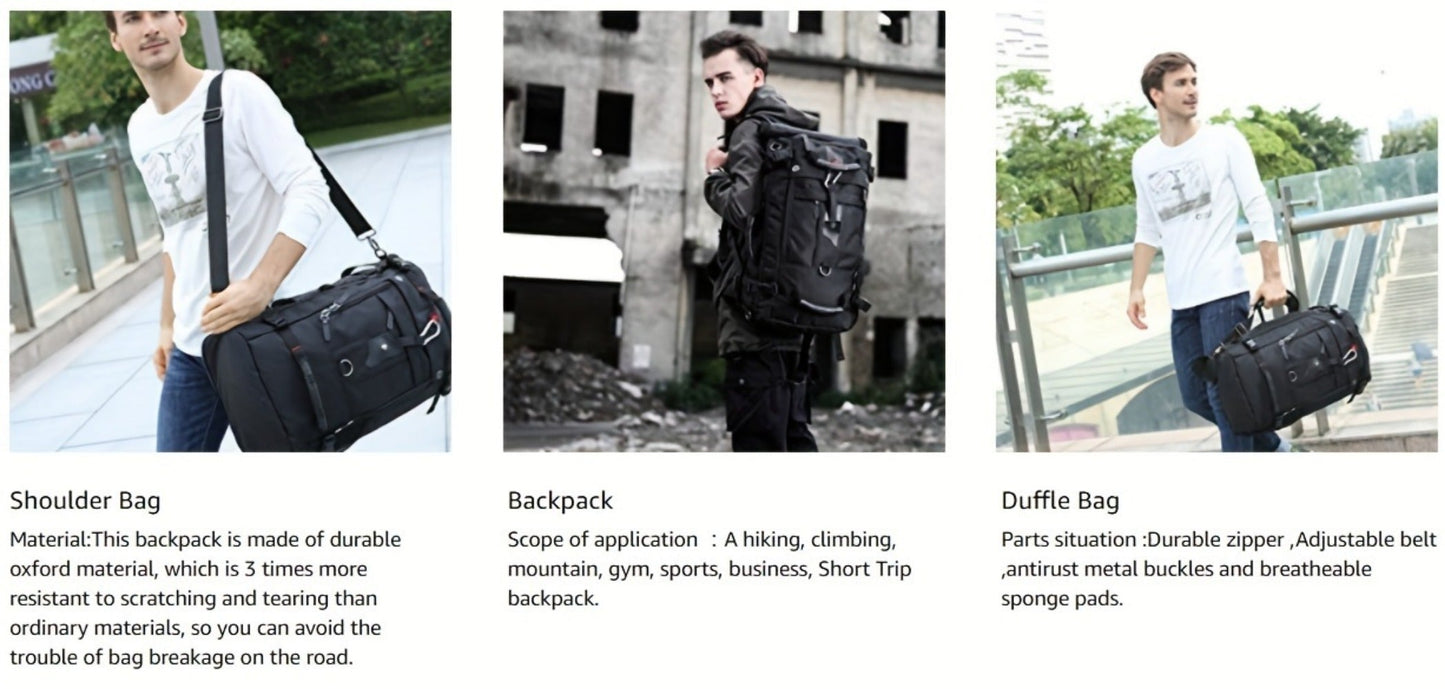 Laptop Backpack – 17.3 Inch, Combination Lock, for Travel & School – detail view 19