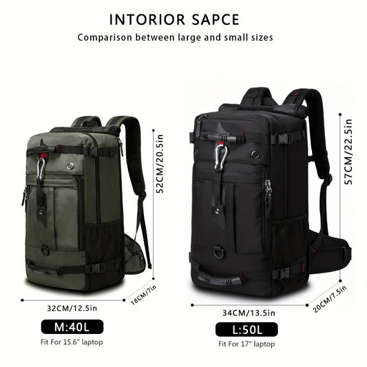 Laptop Backpack – 17.3 Inch, Combination Lock, for Travel & School – detail view 4