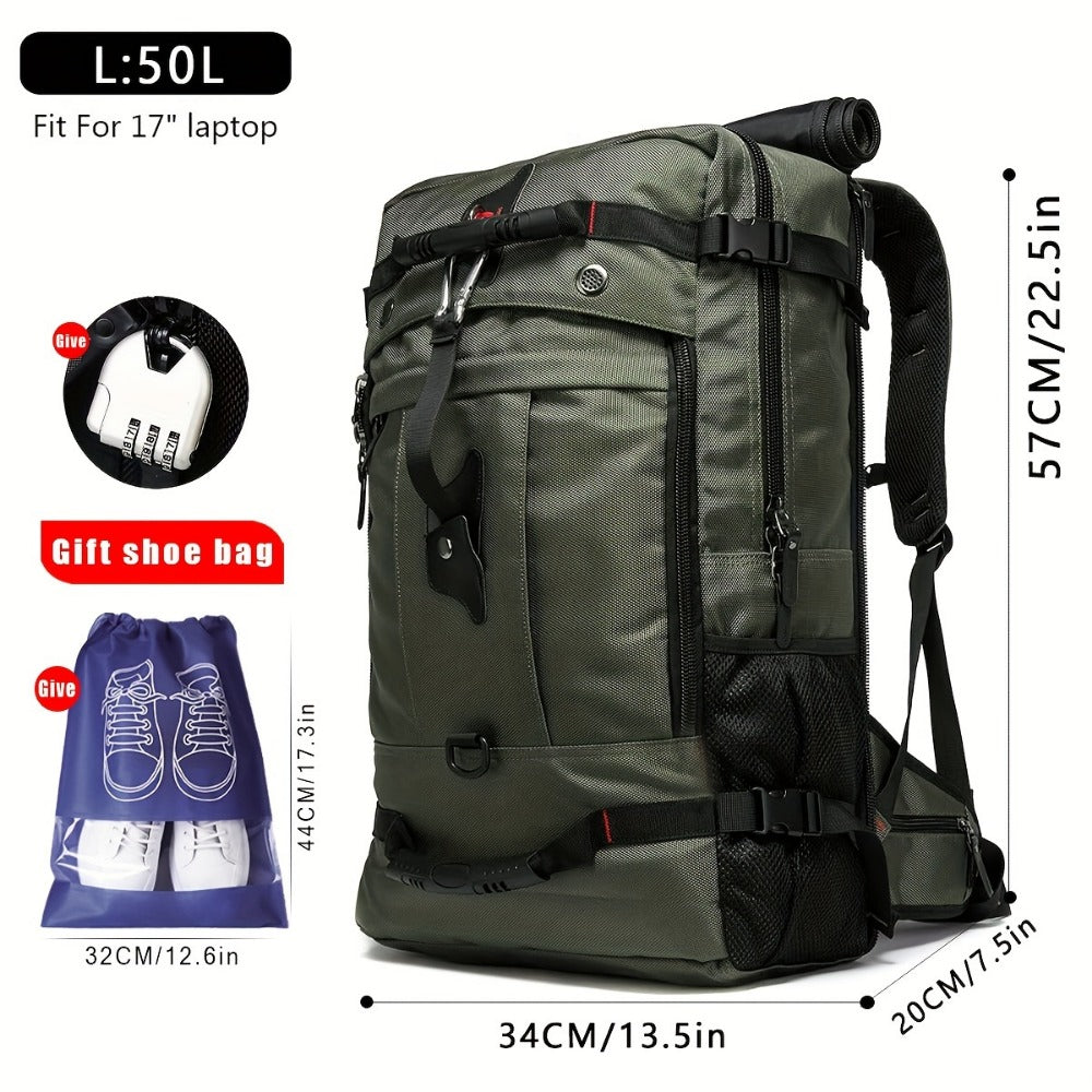Laptop Backpack – 17.3 Inch, Combination Lock, for Travel & School – detail view 10