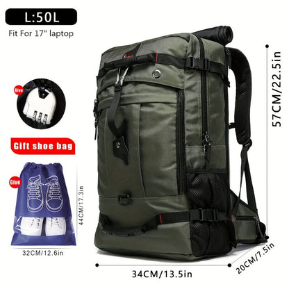 Laptop Backpack – 17.3 Inch, Combination Lock, for Travel & School – detail view 10