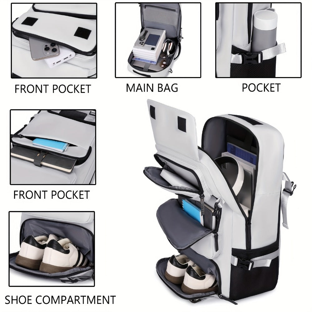 Laptop Backpack – 17.3 Inch, Large Capacity, for Travel – detail view 4