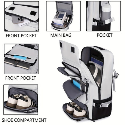 Laptop Backpack – 17.3 Inch, Large Capacity, for Travel – detail view 4