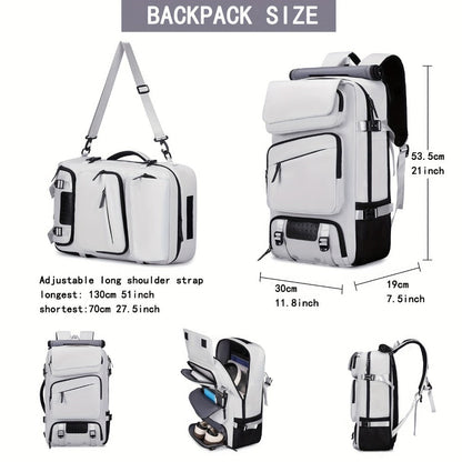 Laptop Backpack – 17.3 Inch, Large Capacity, for Travel – detail view 6