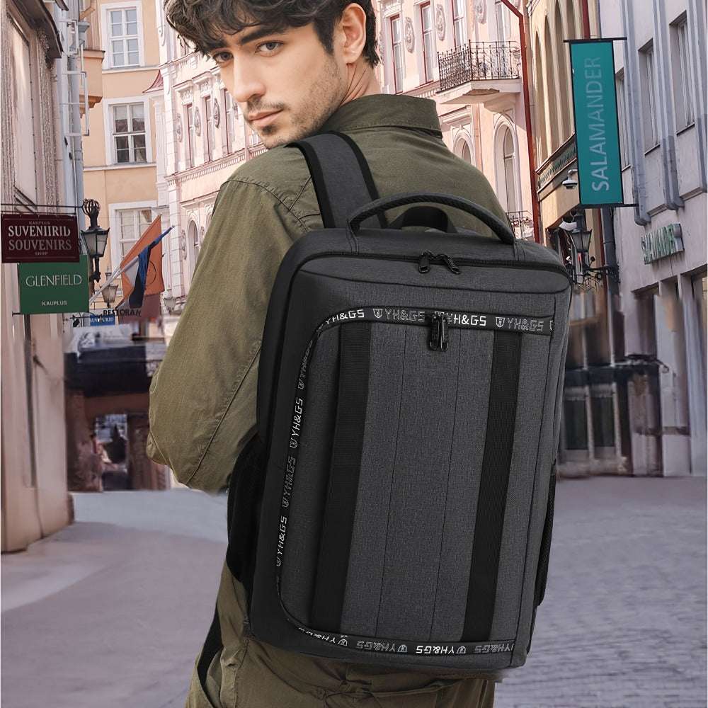 Laptop Backpack – 17.3 Inch, Multi Pocket, for Travel – detail view 5