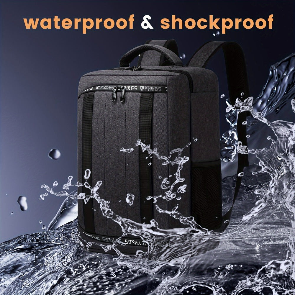Laptop Backpack – 17.3 Inch, Multi Pocket, for Travel – detail view 6