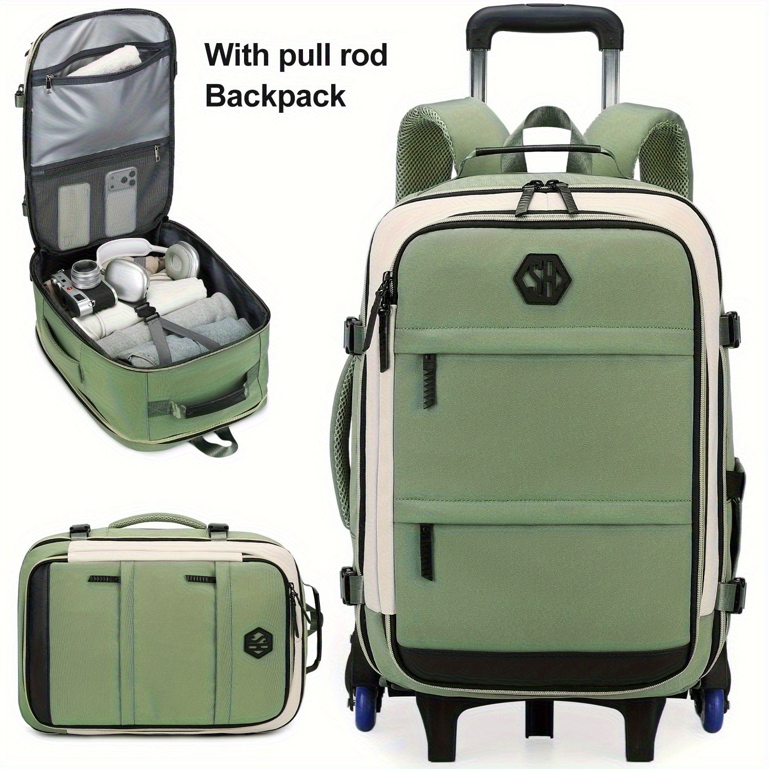 Laptop Backpack – 17 Inch, for Travel – front view - product view 16
