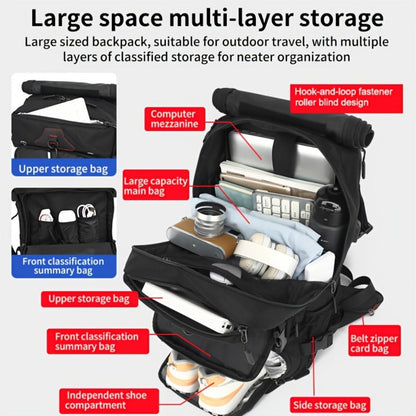 Laptop Backpack – 17 Inch, Convertible, Large Capacity, Expandable – detail view 13