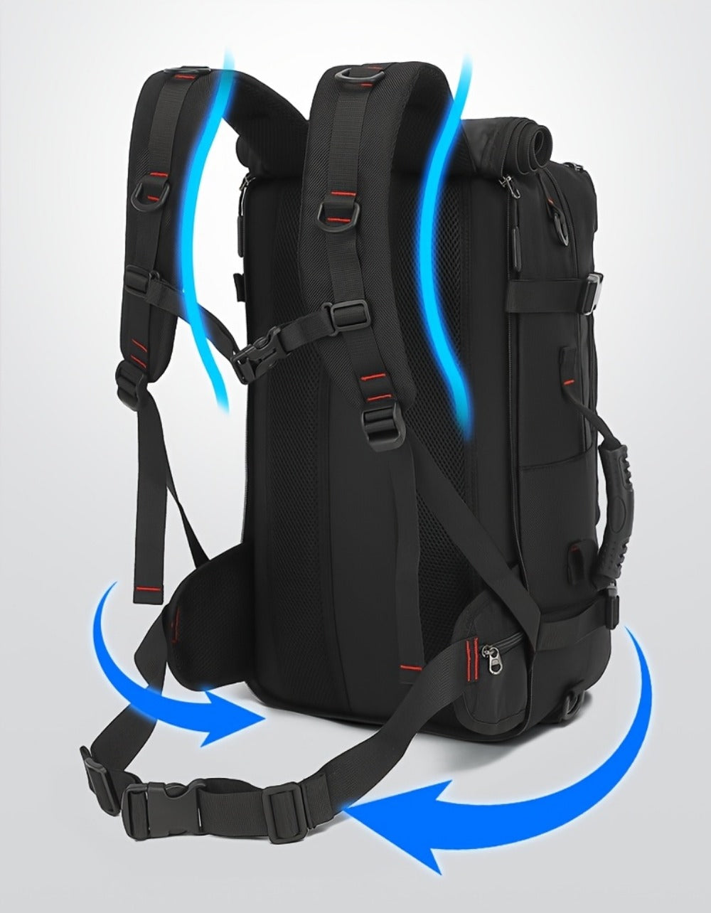 Laptop Backpack – 17 Inch, Convertible, Large Capacity, Expandable – detail view 18
