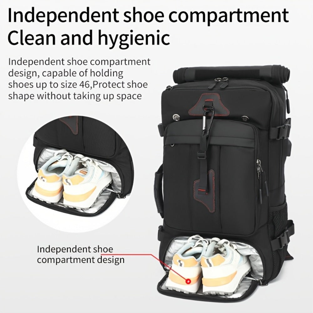 Laptop Backpack – 17 Inch, Convertible, Large Capacity, Expandable – detail view 5