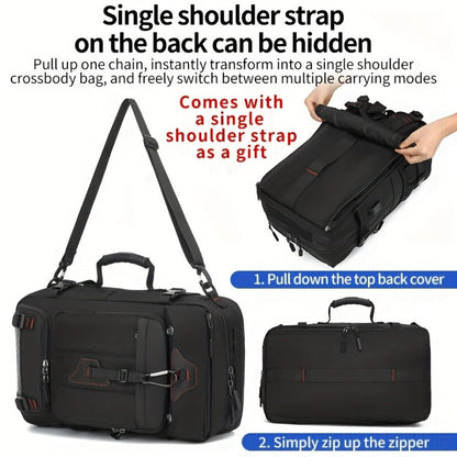 Laptop Backpack – 17 Inch, Convertible, Large Capacity, Expandable – detail view 7