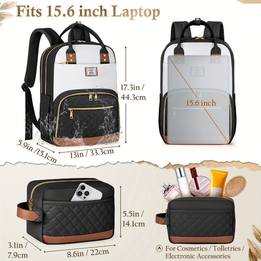 Laptop Backpack – 2 Pack, 15.6 Inch, Anti-Theft, Lightweight – detail view 2