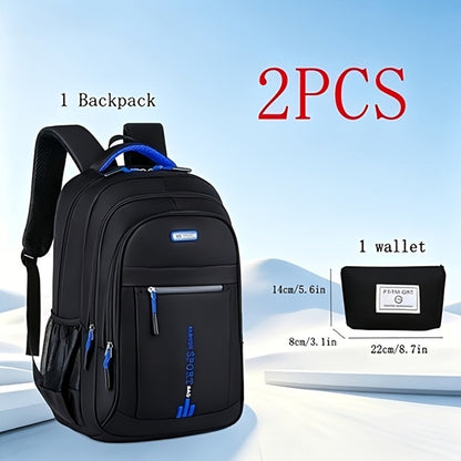Laptop Backpack – 2 Pack, 4 Colors, Large Capacity, for Travel & School – detail view 17