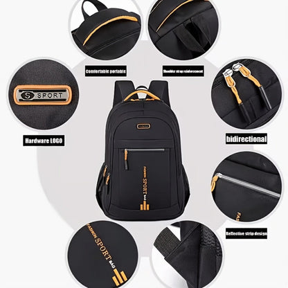 Laptop Backpack – 2 Pack, 4 Colors, Large Capacity, for Travel & School – detail view 9
