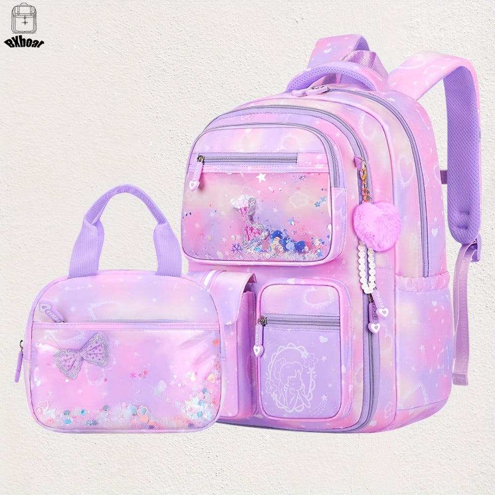 Laptop Backpack – 2-Piece, 15.6 Inch, Multi-Pocket, for Travel & School – detail view 2