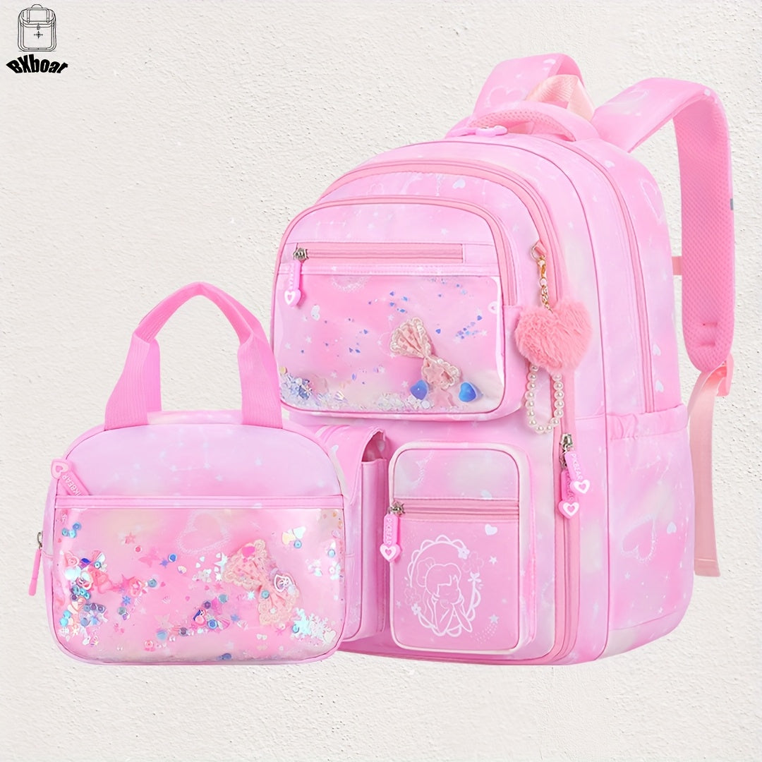 Laptop Backpack – 2-Piece, 15.6 Inch, Multi-Pocket, for Travel & School – detail view 17