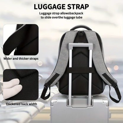 Laptop Backpack – 3 Pcs, 15.6 Inch, for Travel & Work – detail view 11