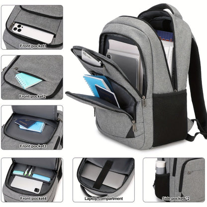 Laptop Backpack – 3 Pcs, 15.6 Inch, for Travel & Work – detail view 9