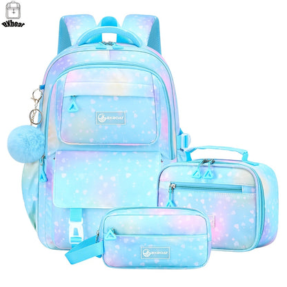 Laptop Backpack – 3-Piece, 15.6 Inch, Multi-Pocket, for School – detail view 14