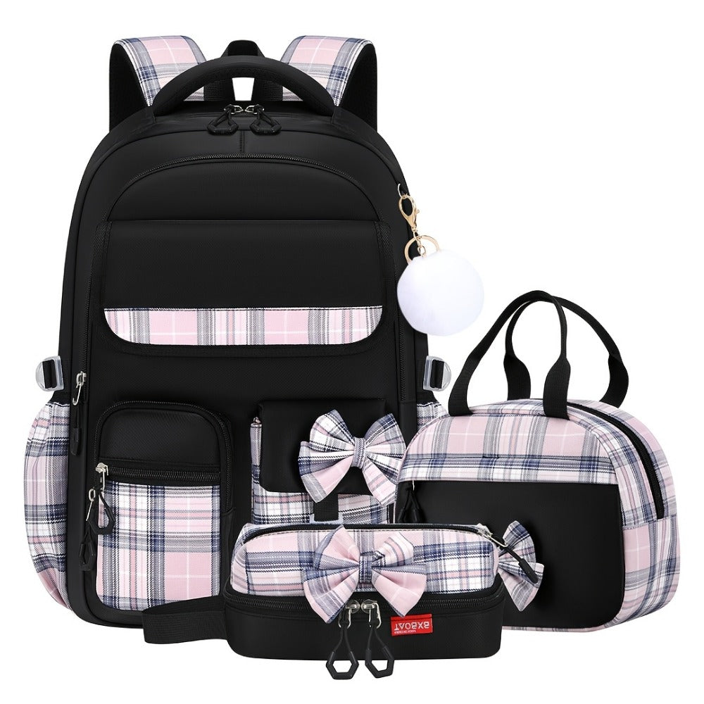 Laptop Backpack – 3-Piece, 15.6 Inch, Large Capacity, Lightweight – detail view 5