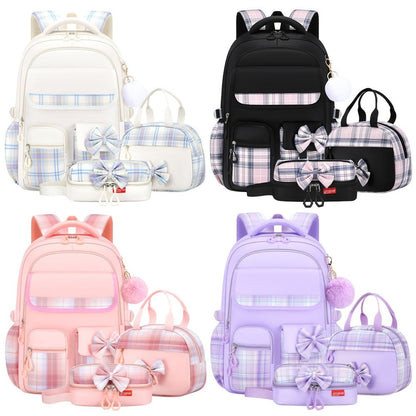 Laptop Backpack – 3-Piece, 15.6 Inch, Large Capacity, Lightweight – detail view 6
