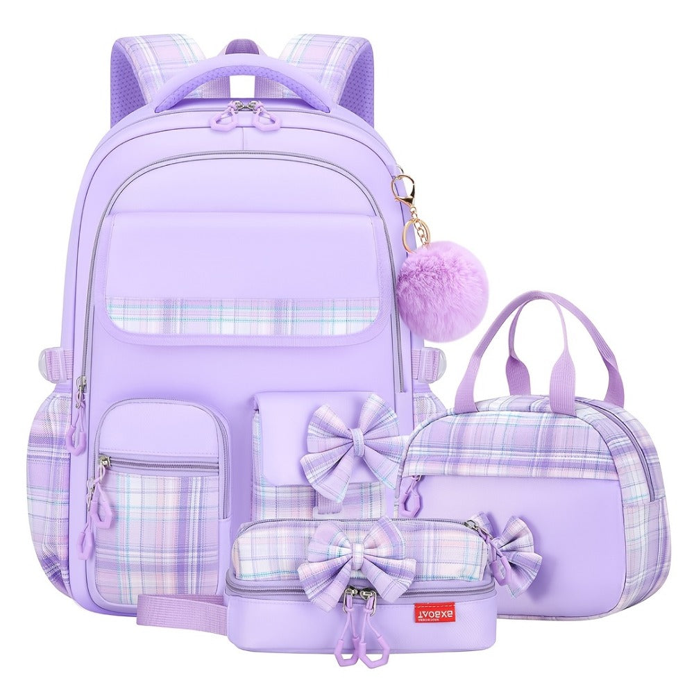 Laptop Backpack – 3-Piece, 15.6 Inch, Large Capacity, Lightweight – detail view 9