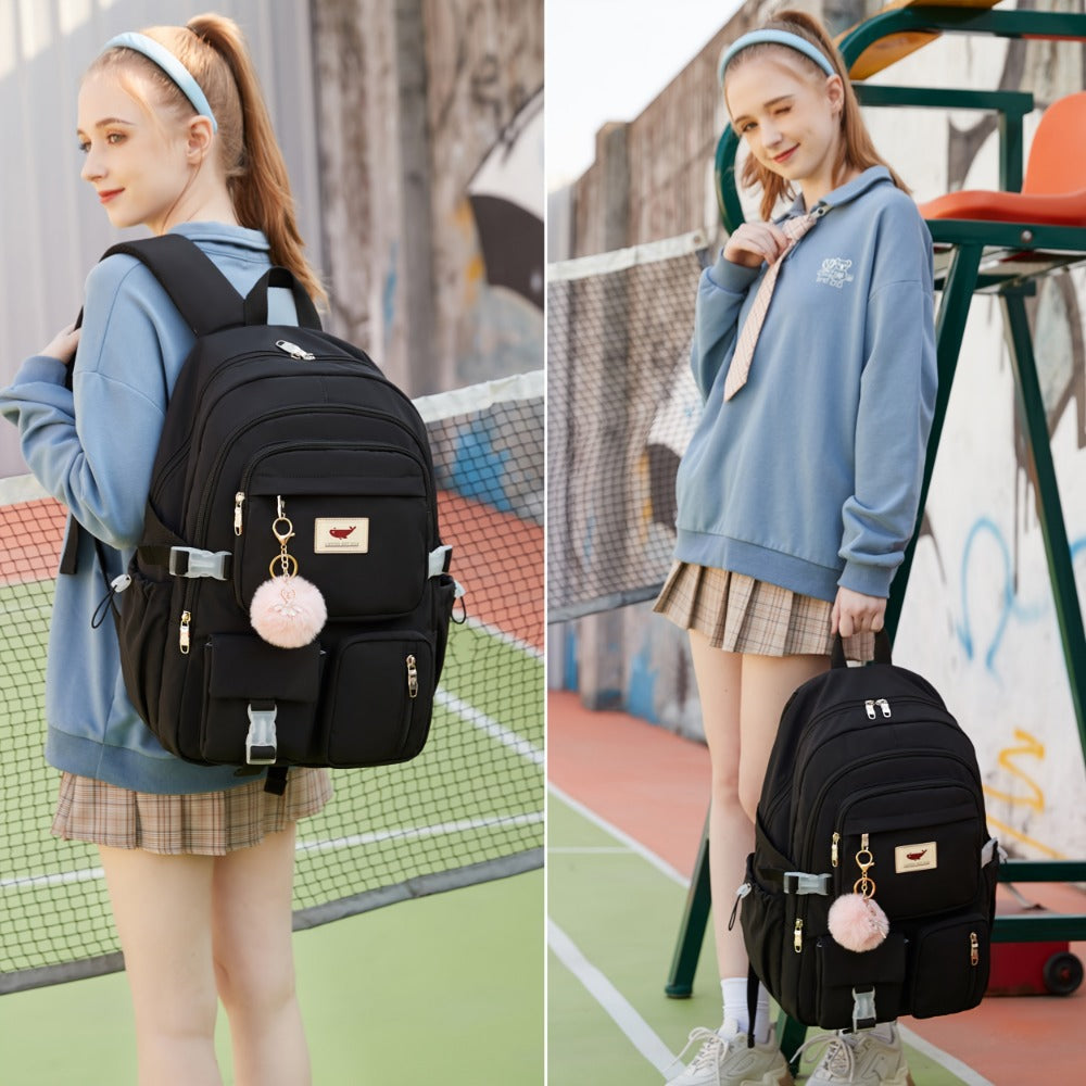 Laptop Backpack – 3-Piece, 15.6 Inch, Large Capacity, for Travel & School – detail view 7