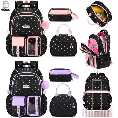 Laptop Backpack – 3-Piece, 15.6 Inch, Large Capacity, Trolley Sleeve – detail view 3