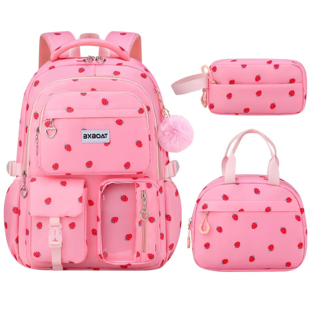 Laptop Backpack – 3-Piece, 15.6 Inch, Large Capacity, Trolley Sleeve – detail view 4