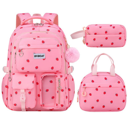 Laptop Backpack – 3-Piece, 15.6 Inch, Large Capacity, Trolley Sleeve – detail view 4