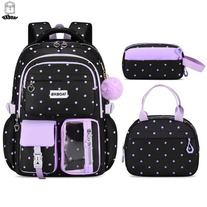 Laptop Backpack – 3-Piece, 15.6 Inch, Large Capacity, Trolley Sleeve – detail view 8