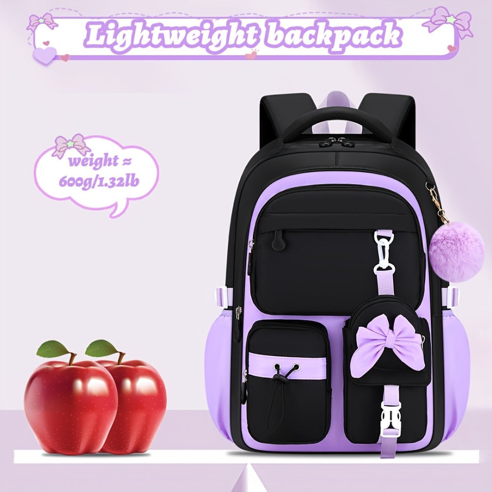 Laptop Backpack – 3-Piece, Lightweight, for Travel & School – detail view 9