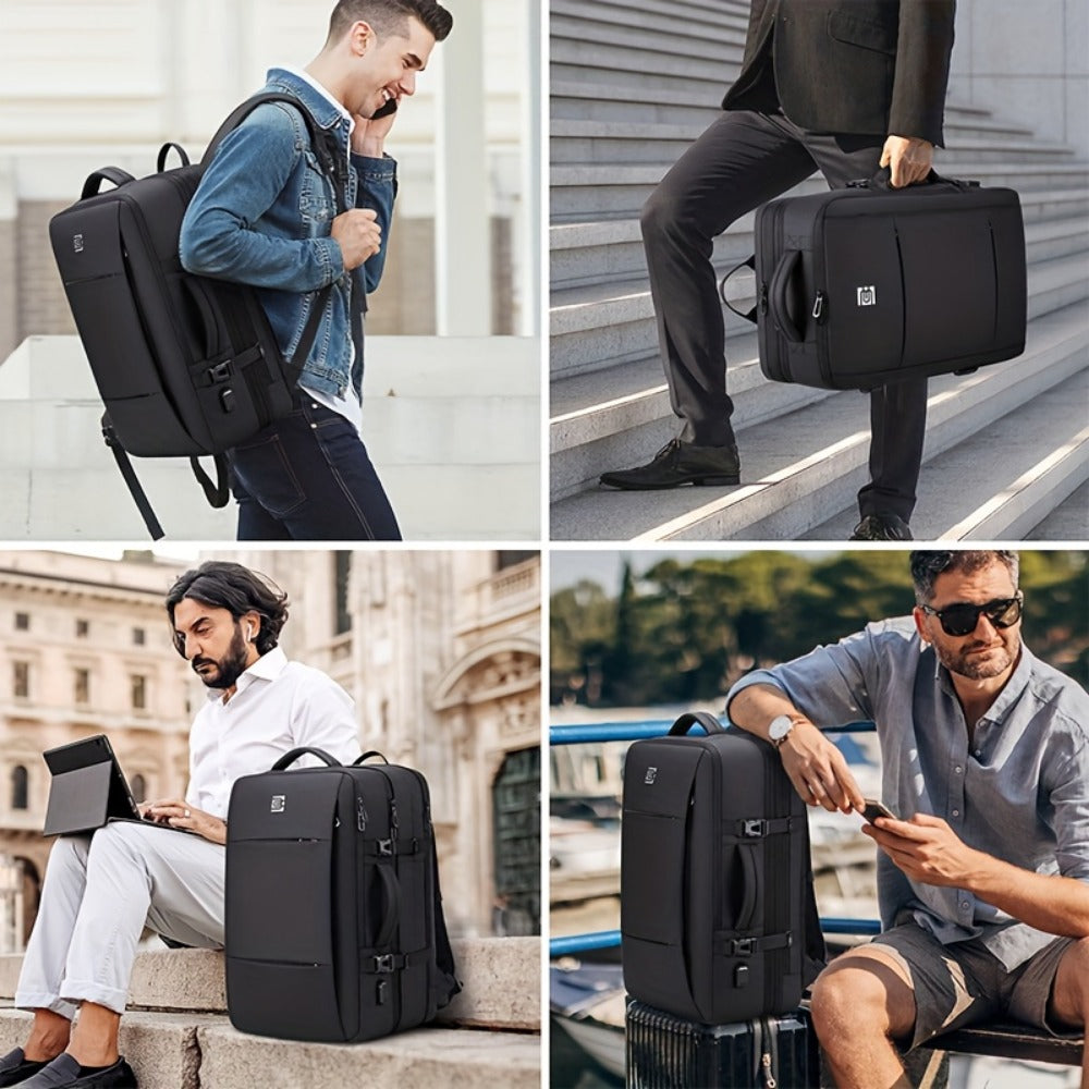 Laptop Backpack – 40L, 17 Inch, Expandable, for Travel – detail view 7