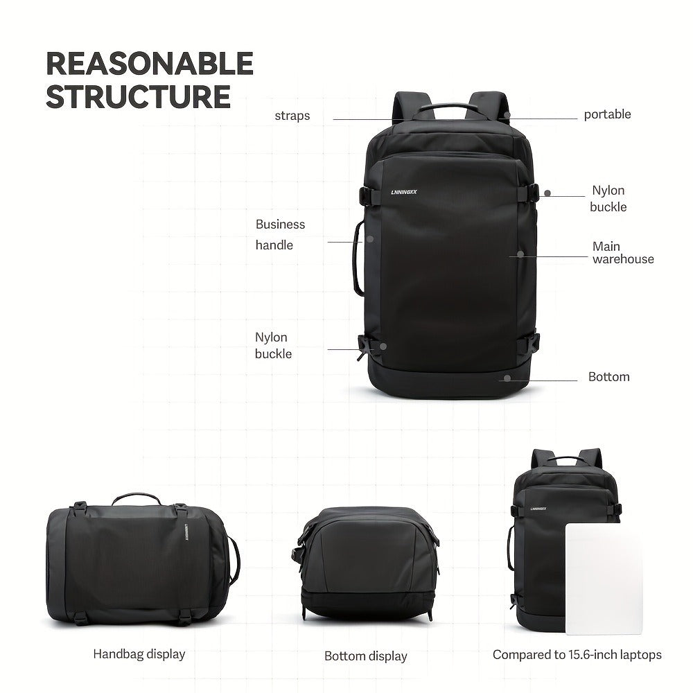 Laptop Backpack – 40L, Nylon, for Travel – detail view 5