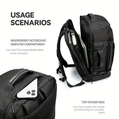 Laptop Backpack – 40L, Nylon, for Travel – detail view 8