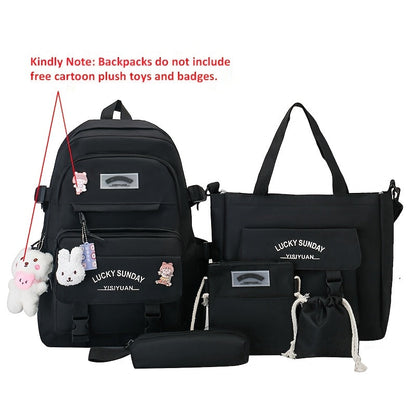 Laptop Backpack – 5-Piece, Anti-Theft, Large Capacity, Lightweight – detail view 38