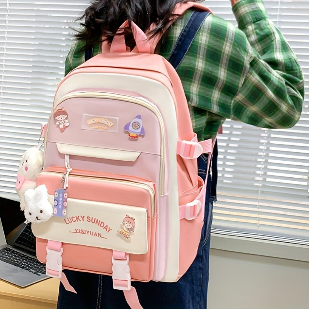 Laptop Backpack – 5-Piece, Anti-Theft, Large Capacity, Lightweight – detail view 25