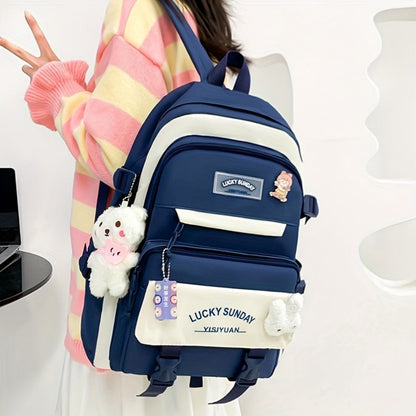 Laptop Backpack – 5-Piece, Anti-Theft, Large Capacity, Lightweight – detail view 27