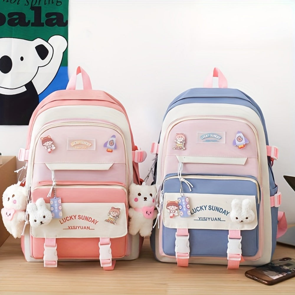 Laptop Backpack – 5-Piece, Anti-Theft, Large Capacity, Lightweight – detail view 30