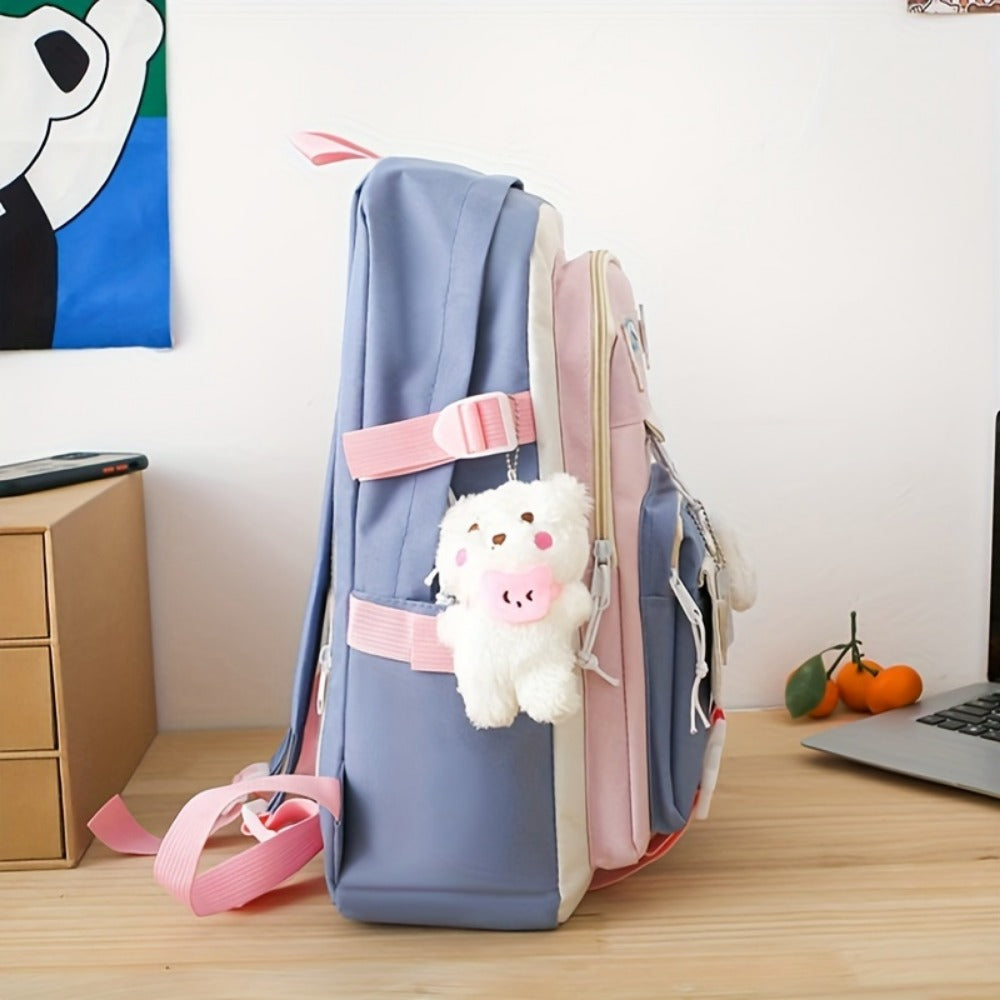 Laptop Backpack – 5-Piece, Anti-Theft, Large Capacity, Lightweight – detail view 10