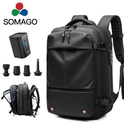 Laptop Backpack – 60L, TSA Lock, Anti-Theft, for Travel – front view - product view 20