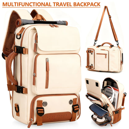 Laptop Backpack – 9-Pocket, 45L, Trolley Sleeve, for Travel – alternate view