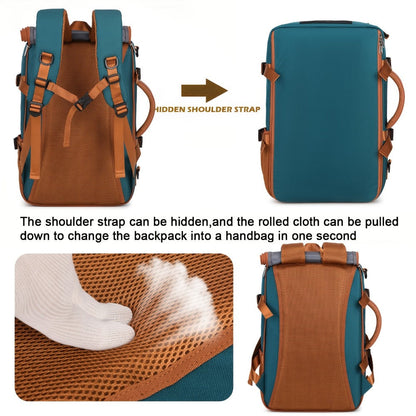 Laptop Backpack – 9-Pocket, 45L, Trolley Sleeve, for Travel – detail view 13