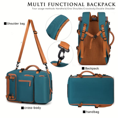 Laptop Backpack – 9-Pocket, 45L, Trolley Sleeve, for Travel – detail view 7
