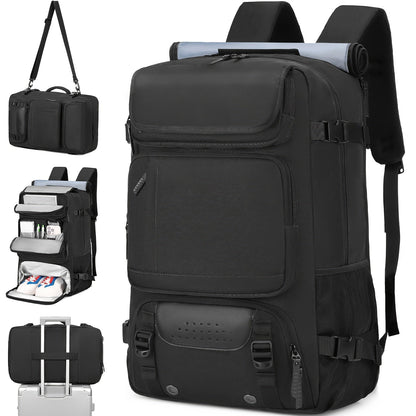 Laptop Backpack – 5 Colors, Adjustable Strap, for Travel – alternate view