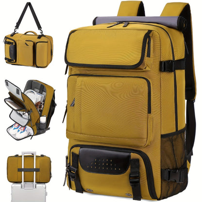 Laptop Backpack – 5 Colors, Adjustable Strap, for Travel – detail view 11