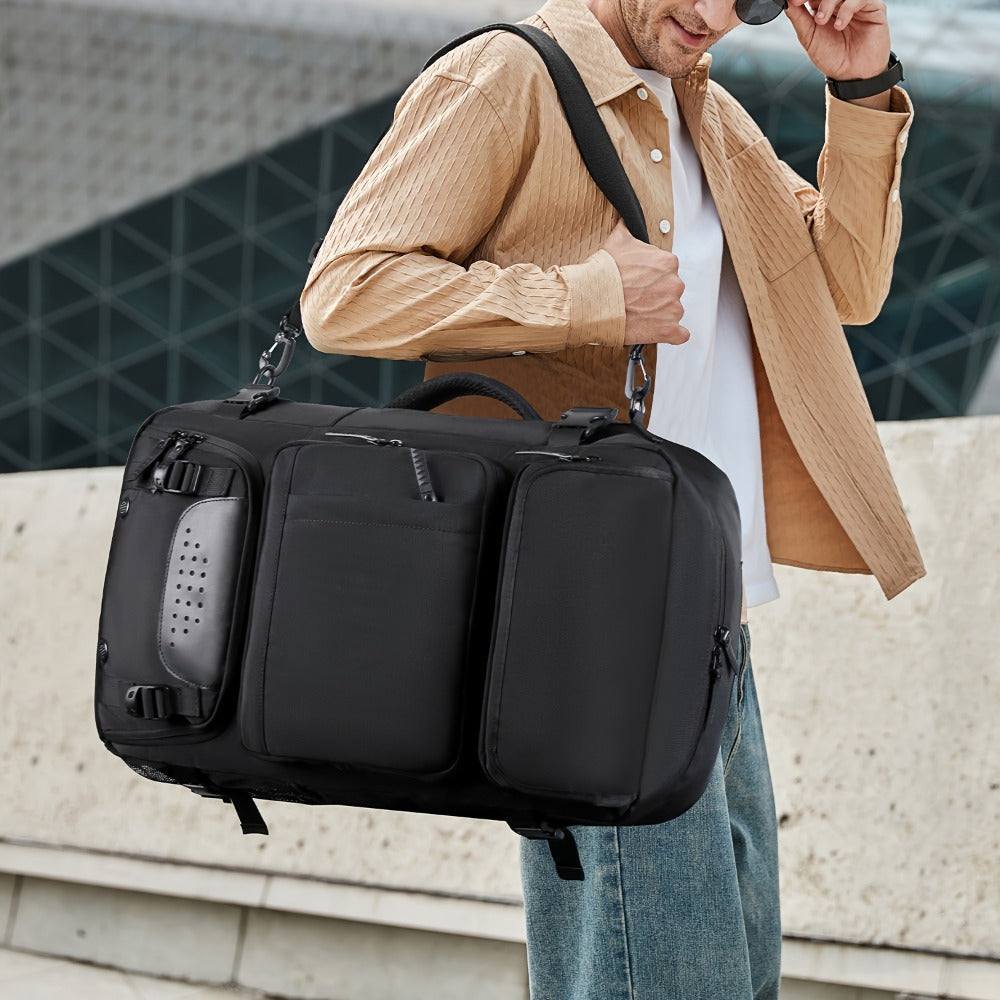 Laptop Backpack – 5 Colors, Adjustable Strap, for Travel – detail view 13