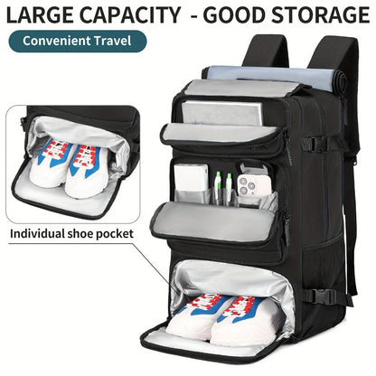 Laptop Backpack – 5 Colors, Adjustable Strap, for Travel – detail view 14