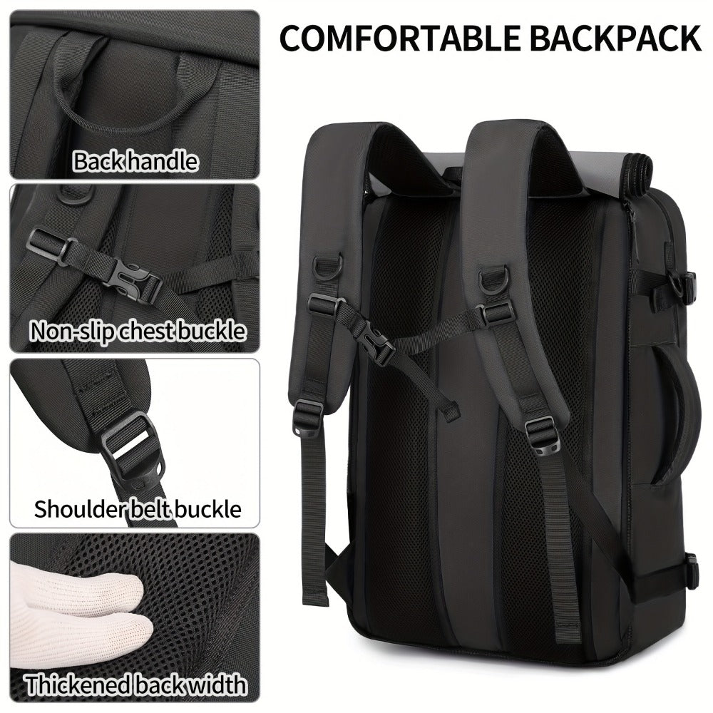 Laptop Backpack – 5 Colors, Adjustable Strap, for Travel – detail view 15