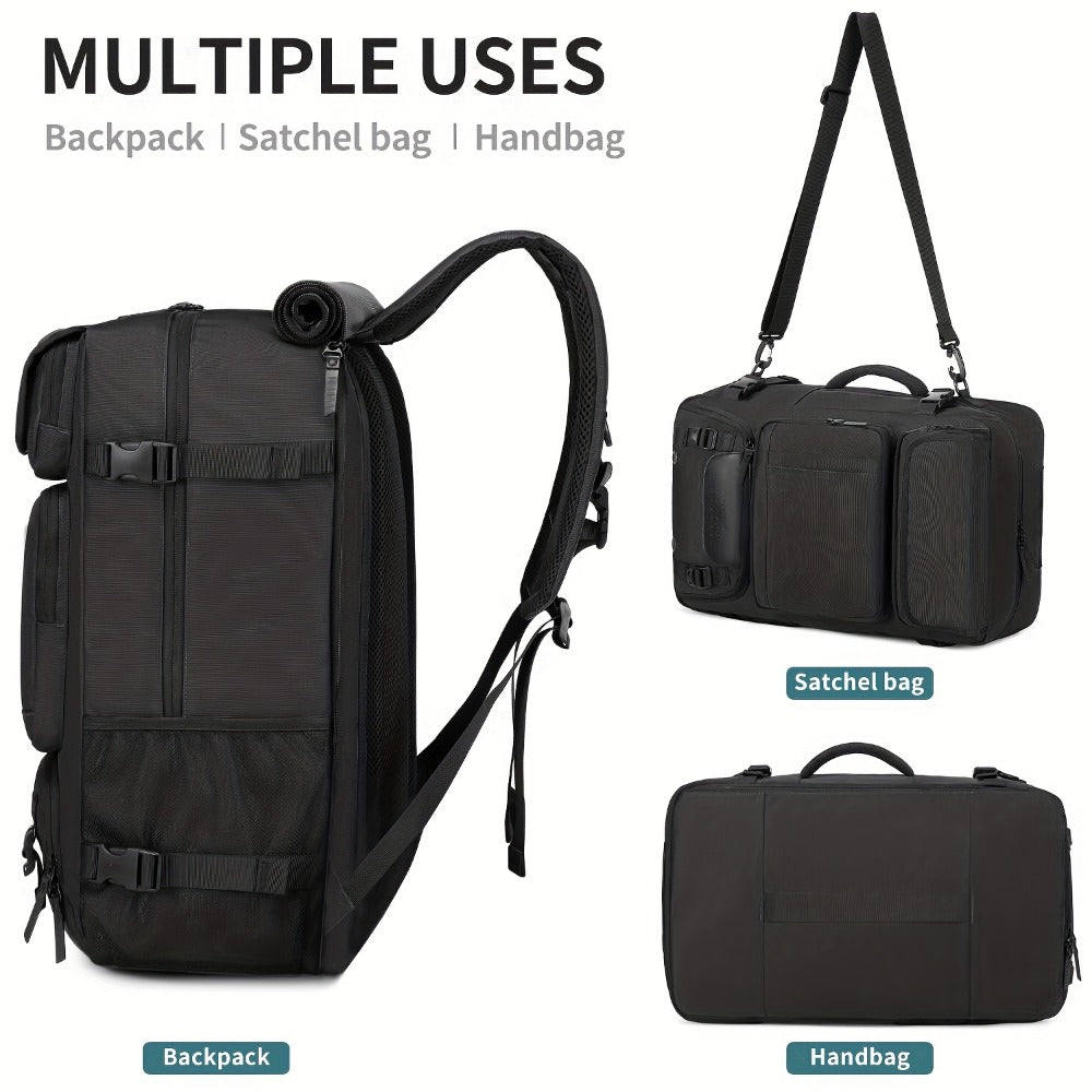 Laptop Backpack – 5 Colors, Adjustable Strap, for Travel – detail view 4