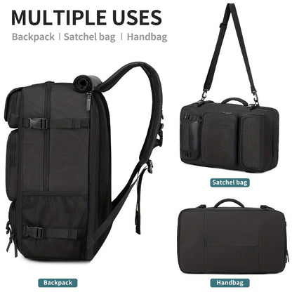 Laptop Backpack – 5 Colors, Adjustable Strap, for Travel – detail view 4